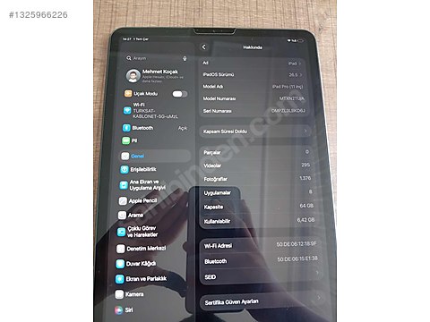 Apple iPad Pro 1 64 GB Tablet - 1325966226