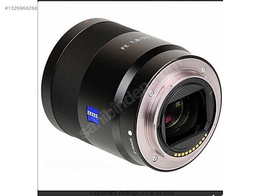 Lenses / SONY CARL ZEİSS SONNAR T FE 1.8 - 55 mm ZA PORTRE LENSİ E