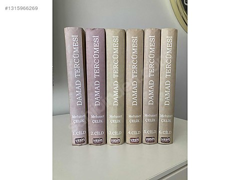 Damad tercümesi 6 cilt sahibinden.comda - 1315966269