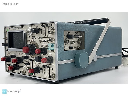 Tektronix 453 2 Kanal 50 MHz Analog Osiloskop sahibinden.comda