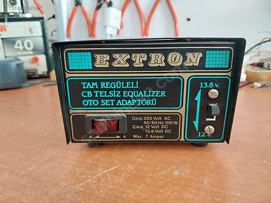 EXTRON 13.8/12 VOLT TELSİZ ADAPTÖRÜ sahibinden.comda - 1318966339