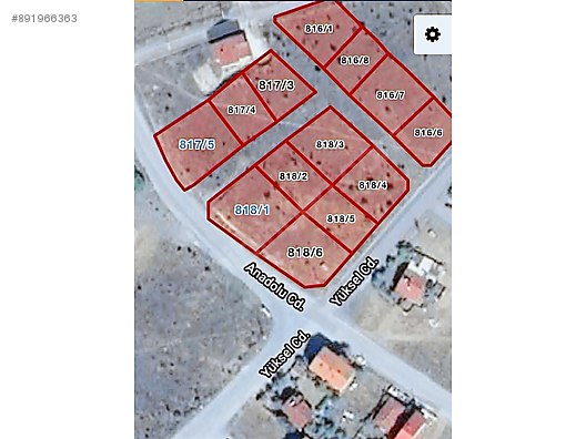 Sahibinden Anadolu Caddesi Ustu Kose 945 M2 Tek Tapu Imarli Ars Satilik Arsa Ilanlari Sahibinden Com Da 891966363