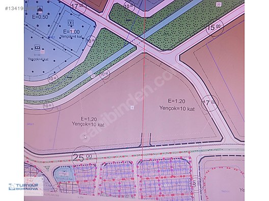 Turgut Özal Mh 894 m² 10 katlı Konut İmarlı Hisse
