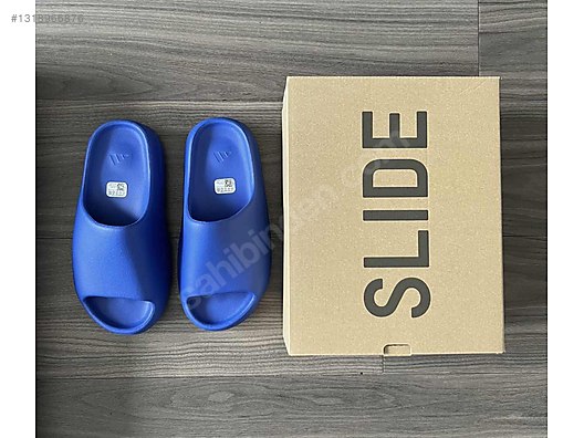 Yeezy Slide Azure No:42 SINIRLI STOK!!!! - Adidas Erkek Terlik