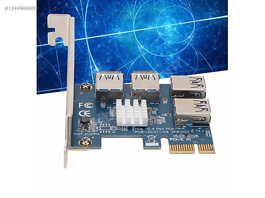 PCIE 1 to 4 Transfer Card ekran kartı çoklayıcı - Alışveriş :: Sıfır, İkinci El Ürünlerle sahibinden.com'da