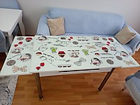 BÜYÜYEBİLEN 6 KİŞİLİK DETAYLI MUTFAK YEMEK MASASI #1272966935