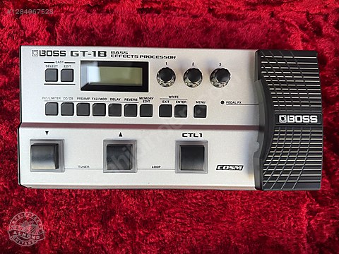 BOSS GT-1B Bass Efekt Prosesörü - Prosesör ve Diğer Enstrüman Yan