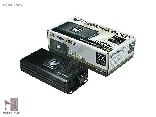 Amplifiers / Phoenix Gold ZXM5004 Ultra Kompakt 4-Kanal Mini Amfi