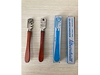 Bohle Silberschnitt Ahşap Saplı Cam Kesme Elması (Orjinal Alman)