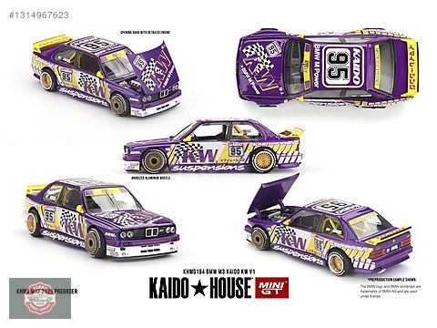 ウ*ー様  M3 KAIDO KW V1 KAIDO★HOUSE 街道ハウ Mini GT x Kaido House BMW M3 Kaido KW V1 on sahibinden.com