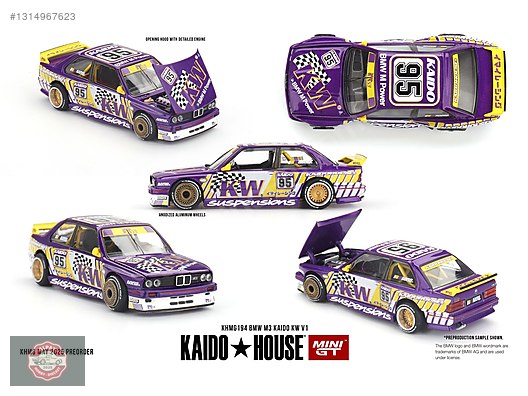 ウ*ー様  M3 KAIDO KW V1 KAIDO★HOUSE 街道ハウ Mini GT x Kaido House BMW M3 Kaido KW V1 on sahibinden.com