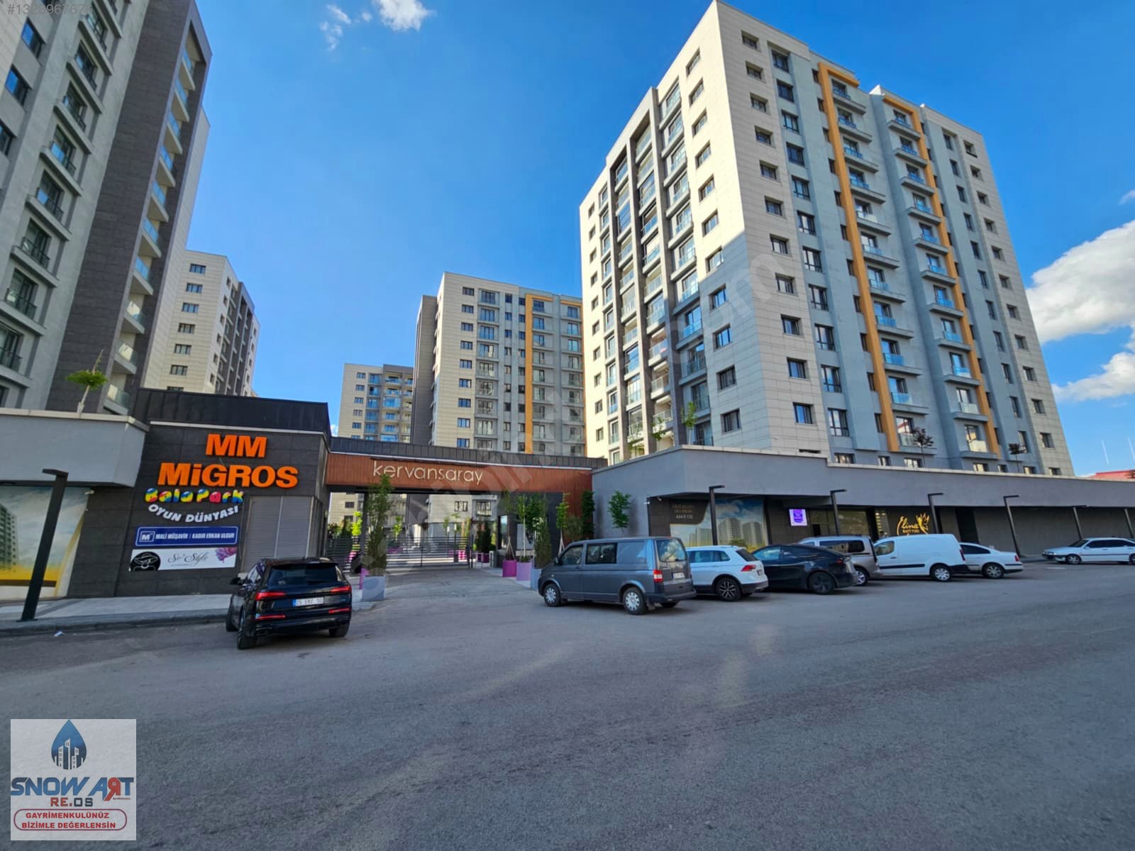 SNOW ART GM'DEN KERVANSARAY' DA LÜKS SATILIK FIRSAT DAİRE - Hüseyin Avni Ulaş Emlak 1