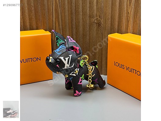 Louis Vuitton k9 puppy dog keychains Köpek Anahtarlık on