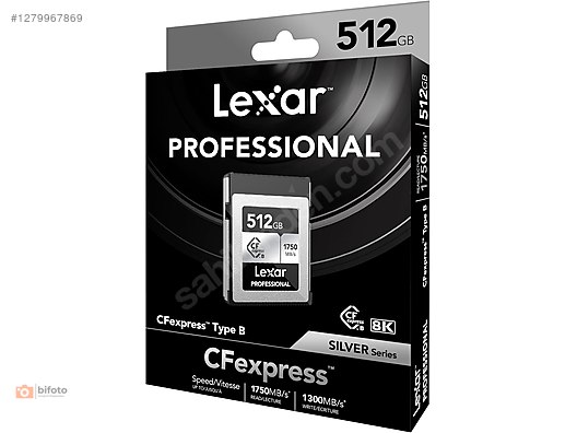 Lexar CFexpress Typ-B 512 GB / Sıfır / Garantili sahibinden.comda