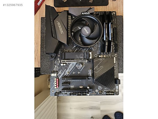 GİGABYTE AORUS B550 ELİTE V2/AMD RYZEN 5 5600X/16 GB DDR4 RAM SE