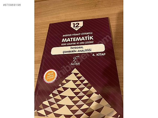 Karekok 12 Sinif Matematik Integral Fasikul Test Kitaplari Sahibinden Com Da 870968196