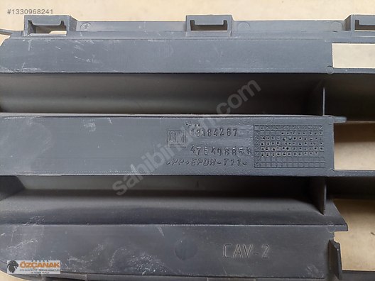 Orjinal,Meriva A Ön Tampon OrtA Izgara OEM:13184267 - İlan ve