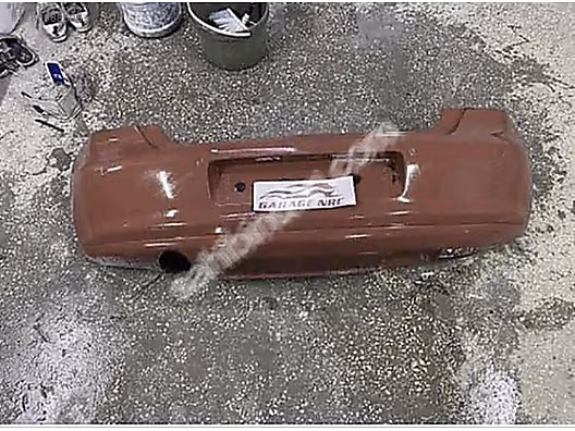 GARAGE NRC POLO ARKA TAMPON ORJİNAL SÖKME KIRMIZI AL TAK #1286968506