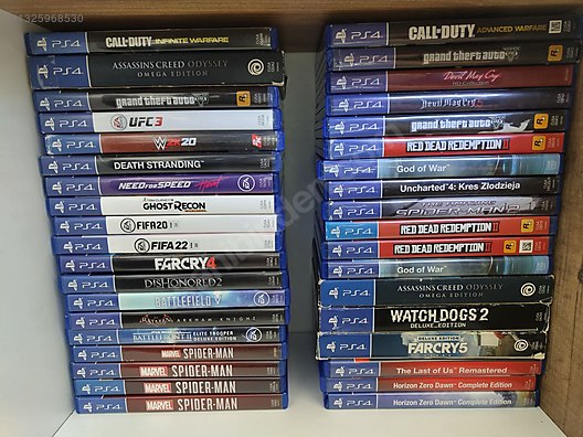 PLAYSTATİON OYUN KOLEKSİYONU on sahibinden.com - 1325968530