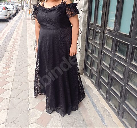 Güpür elbise 48-52 beden arası