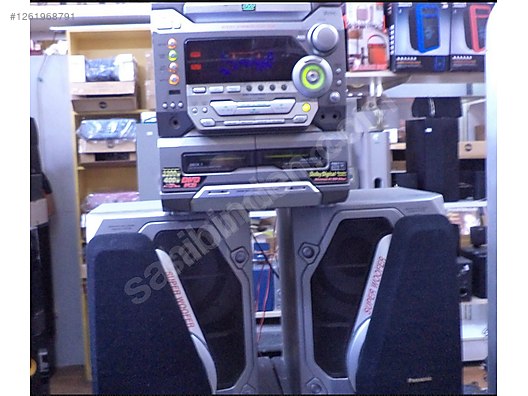 PANASONİC SA-DK1 TAM TAKIM MÜZİK SETİ EKOLAYZERLİ AUXLU on