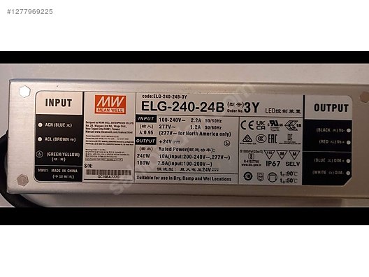 İkinci El ve Sıfır Alışveriş / Bahçe & Yapı Market / Yapı Malzemeleri / Aydınlatma / LED Trafosu