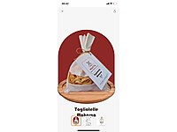 Ev yapımı 300 gr fettucini makarna