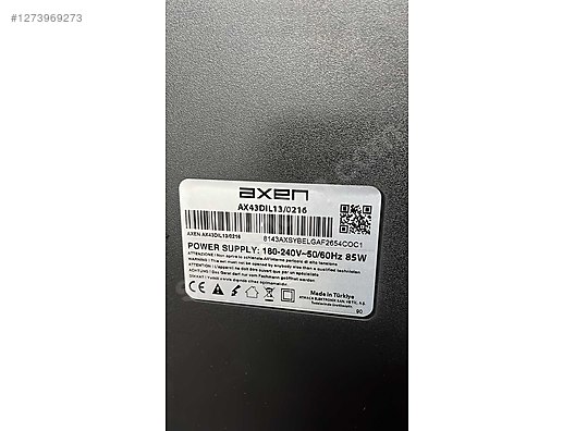 AXEN AX43DIL13/0216 ANAKART 13AT201V1.0 ANAKART - TV Yedek