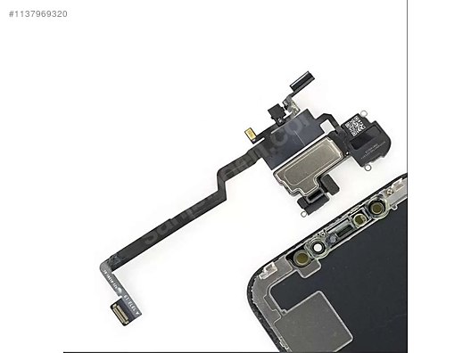 iPhonexs れおん iphone x ön hoparlör kulak ahize ses mikrofon filmi flex ahize on