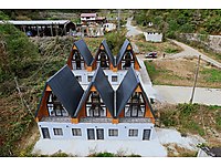 TRABZON ÇAYKARA'DA DOĞA MANZARALI SATILIK BUNGALOV TESİSİ