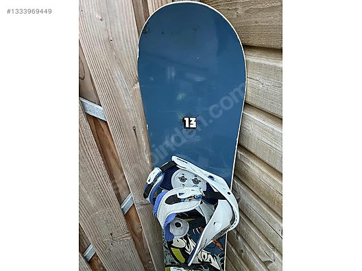 Temiz BURTON board 140cm, BURTON FREESTYLE (S) bağlama, CAMBER
