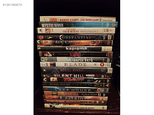 DVD koleksiyonu - Kült filmler - Yabancı DVD Filmler sahibinden