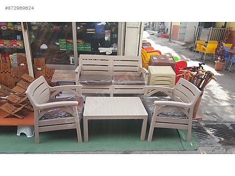 sifir plastik mobilya takimi sahibinden com da 872969624