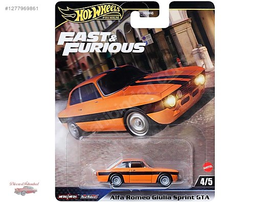 Hot Wheels Diecast Model 1:64 Alfa Romeo Araba - 1277969861