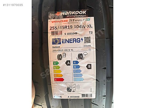 Hankook ventus s1 evo3 255/45r19 104W XL Tesla Model Y Ekipman