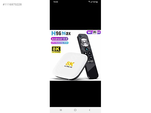 Tv Box H96 Max M2 Android 13 8k Wi-fi6!!
