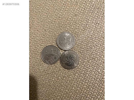 İkinci El ve Sıfır Alışveriş / Koleksiyon / Para & Madalya / Yabancı / Madeni Paralar