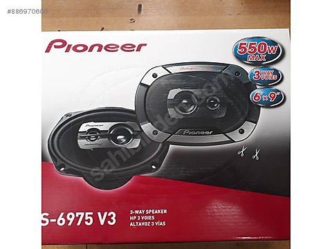 Hoparlor Koaksiyel Coax Pioneer 6975 V3 550waat Etiketcilere Sahibinden Comda 886970606