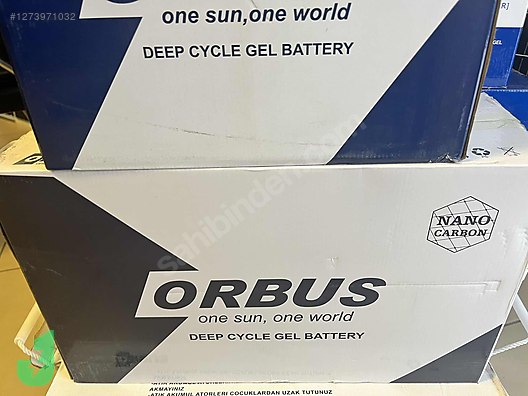 Güneş Enerjisi Sistemi - Sahibinden 100 Amper Jel Akü