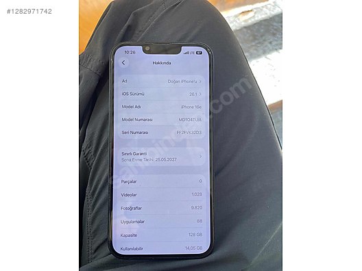 İkinci El ve Sıfır Alışveriş / Cep Telefonu & Aksesuar / Cep Telefonu / Apple / iPhone 16e