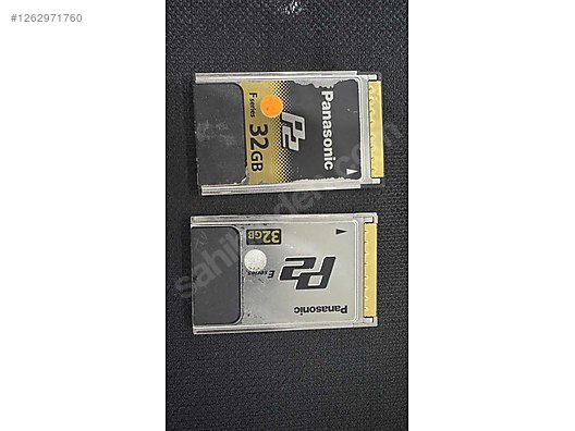 Panasonic P2カード 32GB メモリーカード PANASONİC P2 KART 32 GB