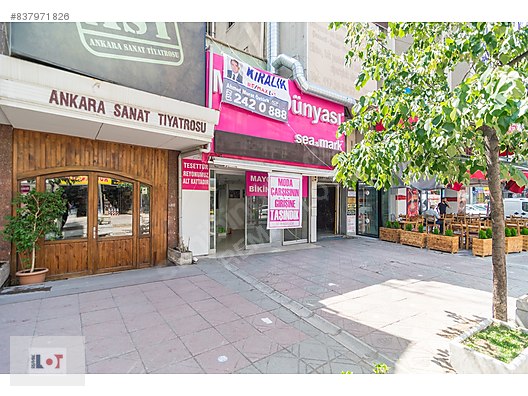 kizilay izmir caddesi ihlamur sokak kesisiminde 160 m2 dukkan sahibinden comda 837971826