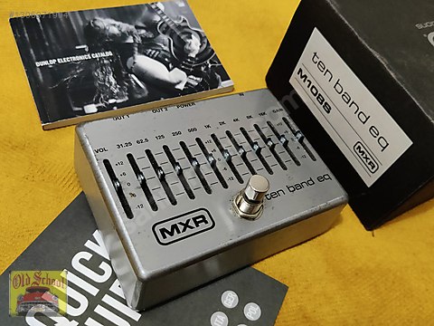 MXR M108S Ten Band 10 EQ Stereo Equalizer * İstanbul Bursa - Efekt