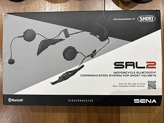 sena srl-02 shoei gt-air 2 - SRL-Mesh 2/Neotec Intercom System Sena Adult Srl Mesh Bluetooth