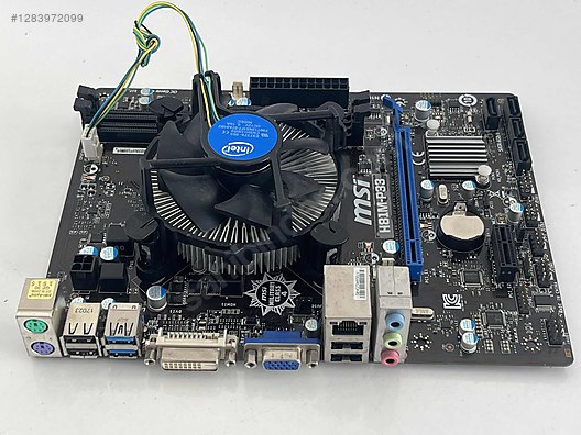 Masaüstü Bilgisayar - Anakart MSİ H81M-P33+i3 4170 İŞLEMCİ Anakart Anakart
