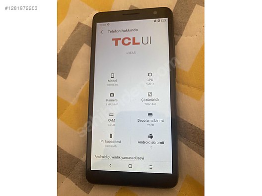 İkinci El ve Sıfır Alışveriş / Cep Telefonu & Aksesuar / Cep Telefonu / TCL / 20 E