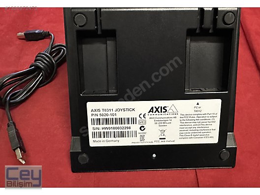 Joystick: Axis T8311 PTZ Kontrol Klavyesi - Kamera Motor Kontrol