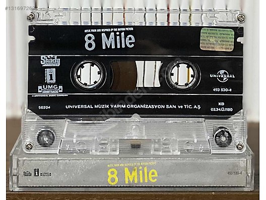 EMINEM - 8 Mile Soundtrack Eminem - Müzik Kasetleri Alışverişte