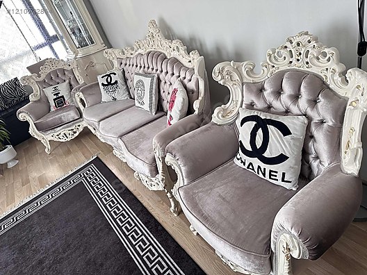 Used & Brand New Items / Antique / Furniture / Den & Living Room / Antique Living Room Set