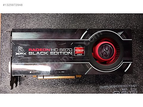 XFX Radeon HD 6870 Black Edition 1GB GDDR5 256-Bit Ekran Kartı